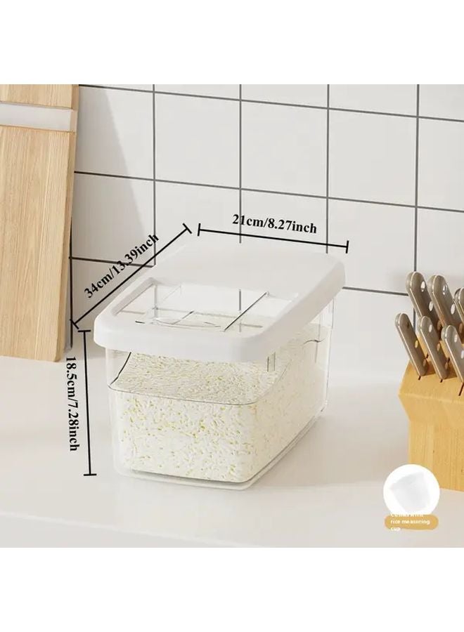 Large Capacity Sealed Rice Container 16 5 Lbs And 27 5 Lbs Options Insect Moisture Resistant Food Storage - Image 3